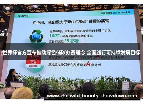 世界杯官方宣布推动绿色低碳办赛理念 全面践行可持续发展目标 世界杯官方宣布推动绿色低碳办赛理念 全面践行可持续发展目标